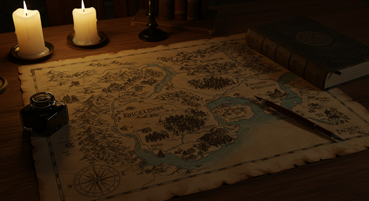 Mastering Photoshop: 6 Tips for Crafting Stunning Fantasy Map Templates