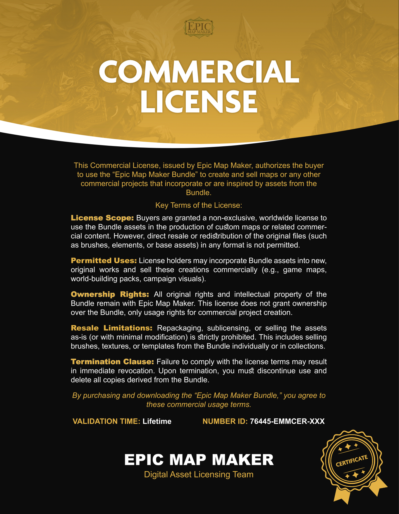 Epic Map Maker Bundle — Commercial Use License
